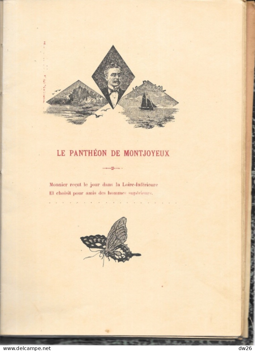 Essai Poétique E.C.: Le Panthéon De Montjoyeux, Avec 9 Illustrations De Rougeron Vignerot Sc - Imp. Crété Corbeil 1889 - Autores Franceses