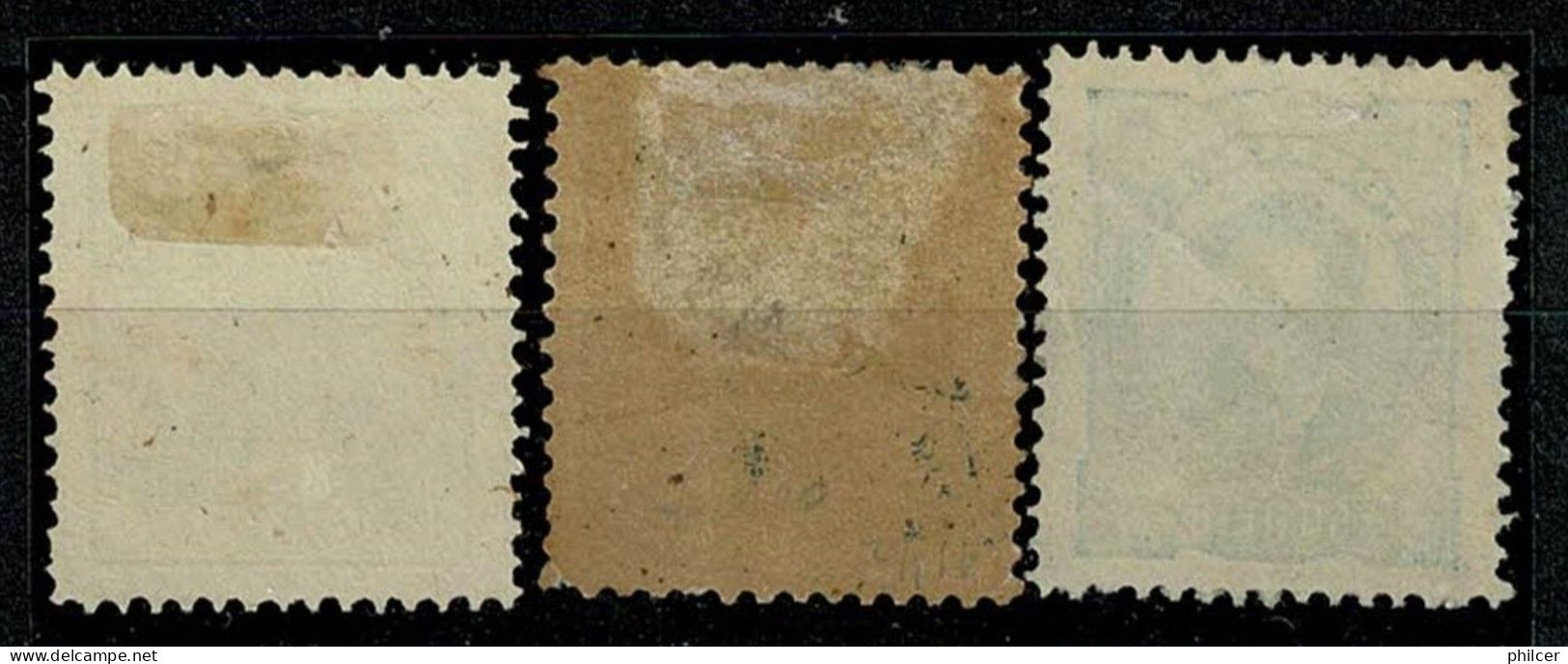 Portugal, 1882/3, # 56/8 Dent. 12 3/4, MNG And MH - Neufs