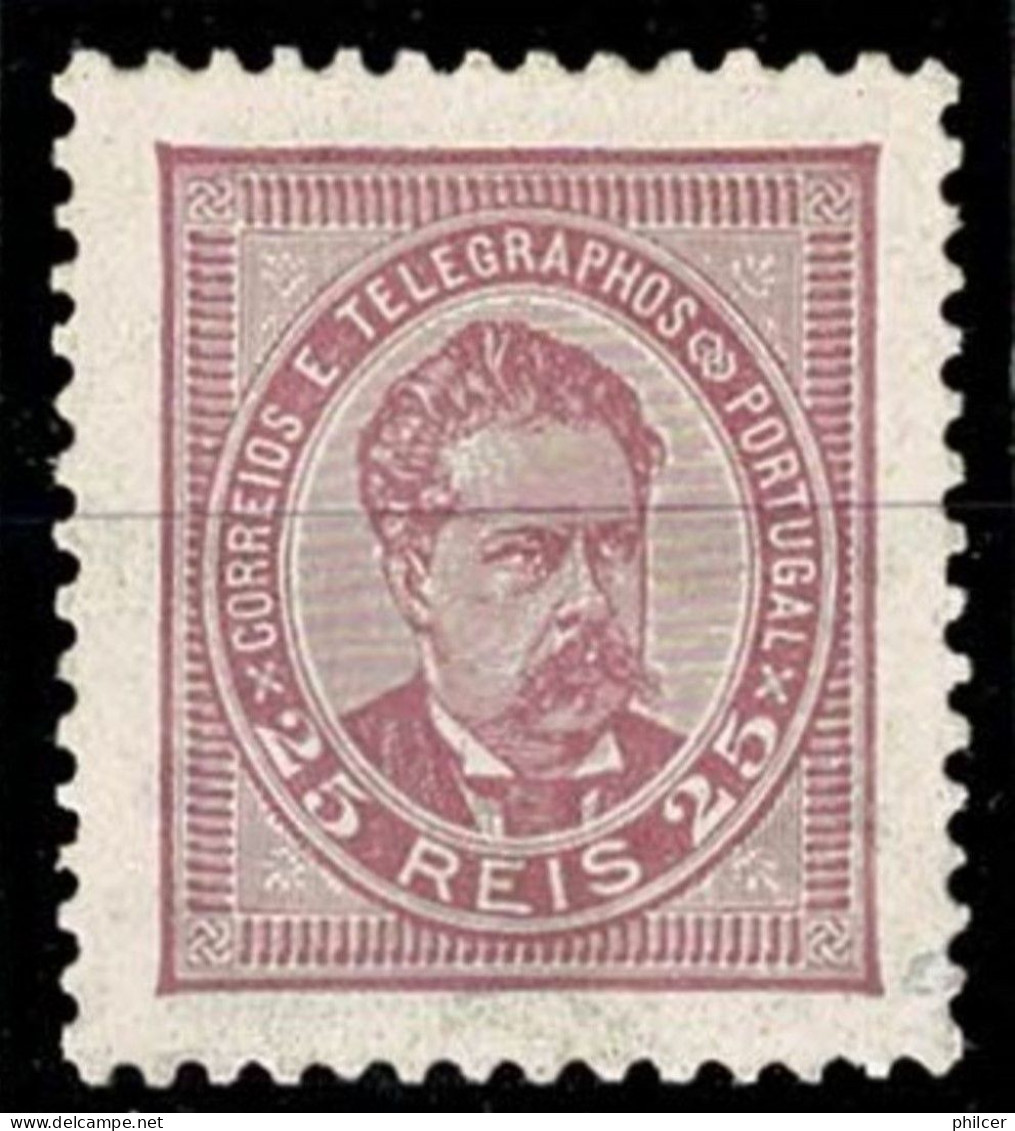 Portugal, 1884/7, # 63 Dent. 11 3/4, MH - Nuovi