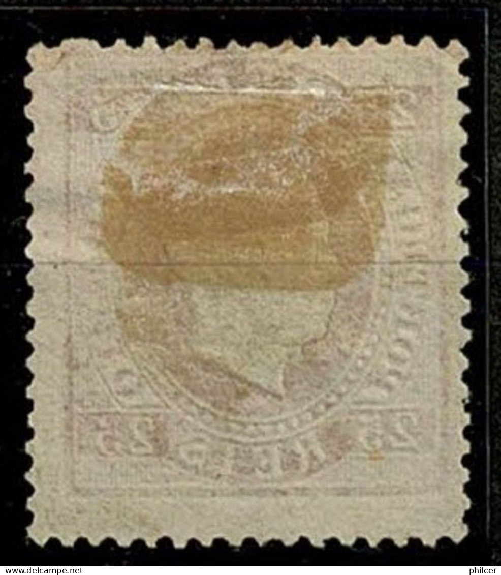 Portugal, 1870/6, # 40af Dent. 13 1/2, Tipo XIV, MNG - Neufs