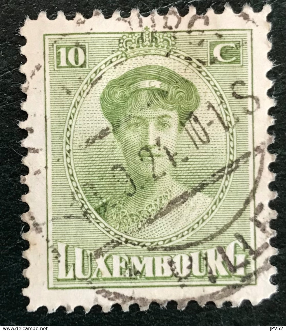 Luxembourg - Luxemburg - C17/64 - 1921 - (°)used - Michel 125 - Groothertogin Charlotte - 1921-27 Charlotte Voorzijde