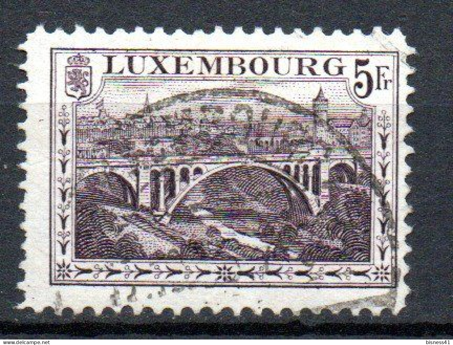 Col33 Luxembourg 1921 N° 134 Oblitéré  Cote : 11,00 € - 1921-27 Charlotte Voorzijde