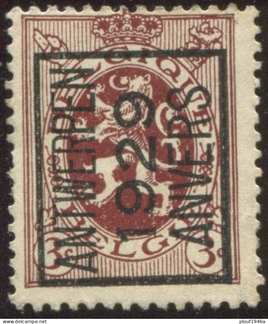 COB  Typo  201 (A) - Typo Precancels 1929-37 (Heraldic Lion)