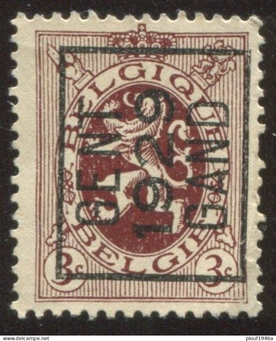 COB  Typo  204 (A) - Typo Precancels 1929-37 (Heraldic Lion)