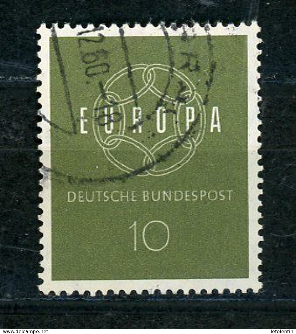 EUROPA 1959 - ALLEMAGNE - N° Yvert 193 Obli. - 1959