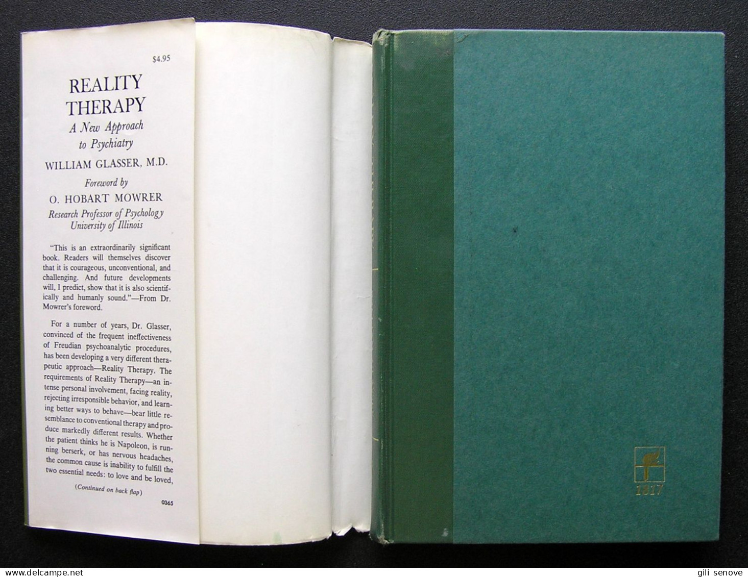 Reality Therapy: A New Approach To Psychiatry Glasser, W. 1965 - Psychology
