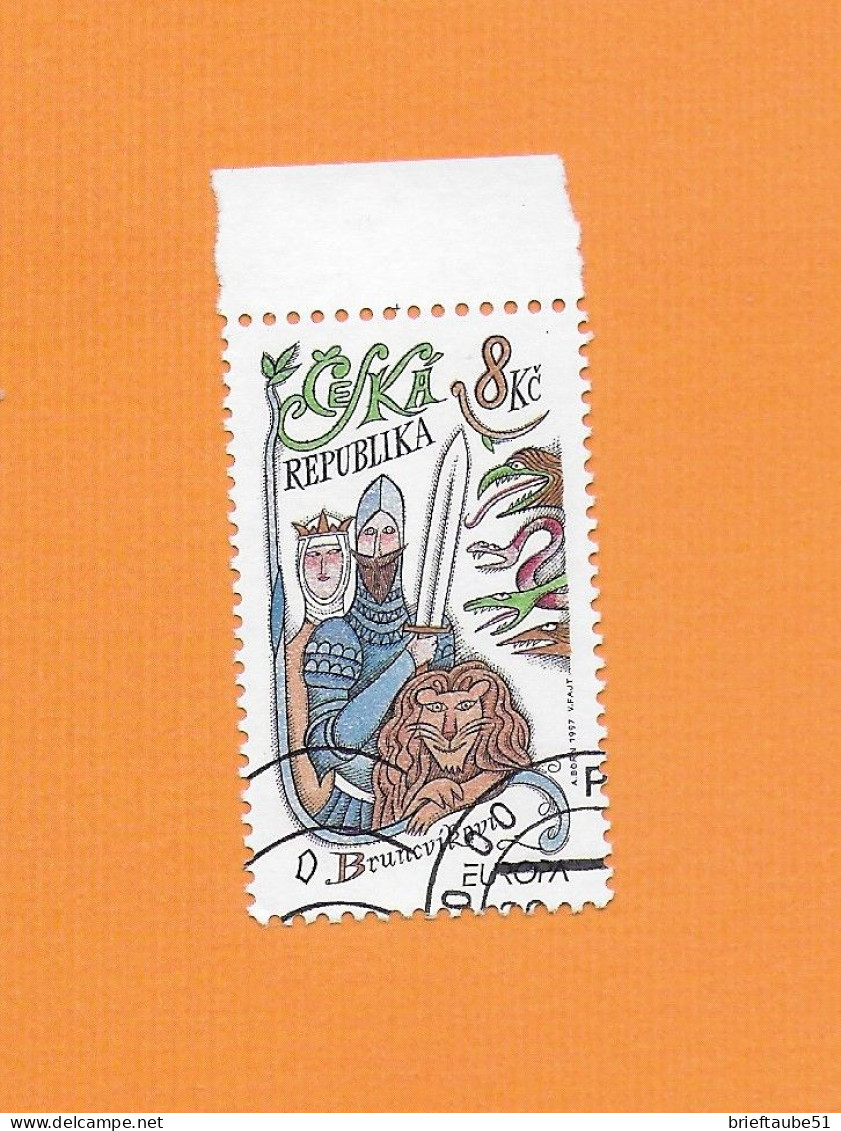 CZECH REPUBLIC 1997 Gestempelt°Used/Bedarf   MiNr. 144 "EUROPA # SAGEN: Prinz Bruncvik"" - Used Stamps