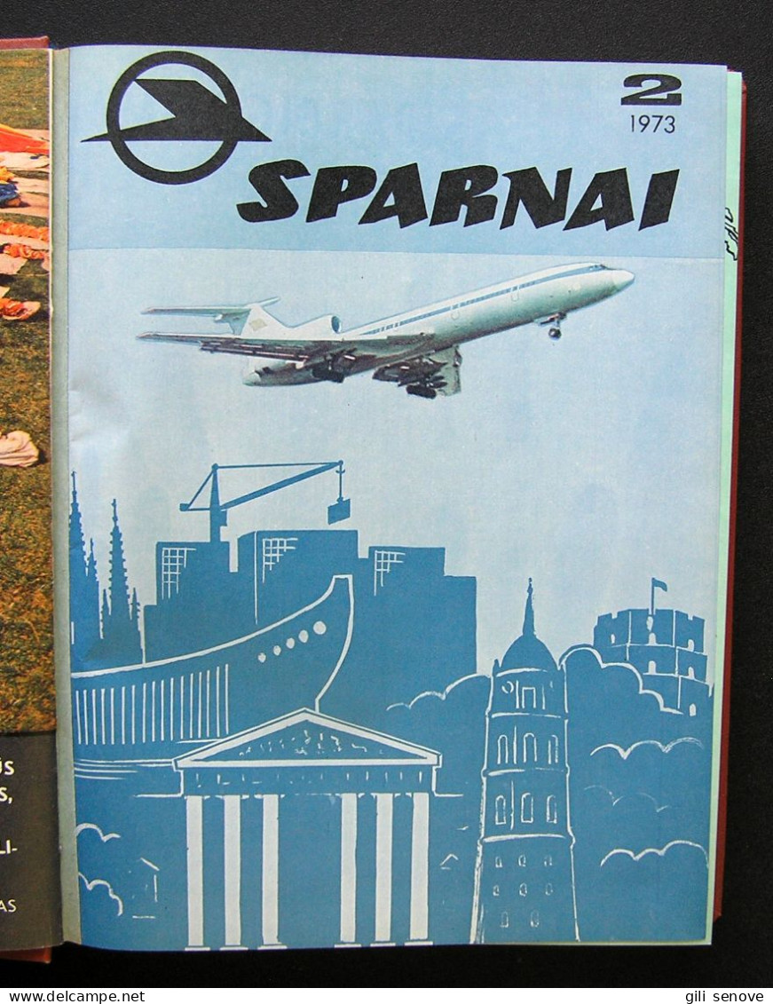 Lithuanian Magazine / Sparnai 1973-1976 Complete - Luchtvaart