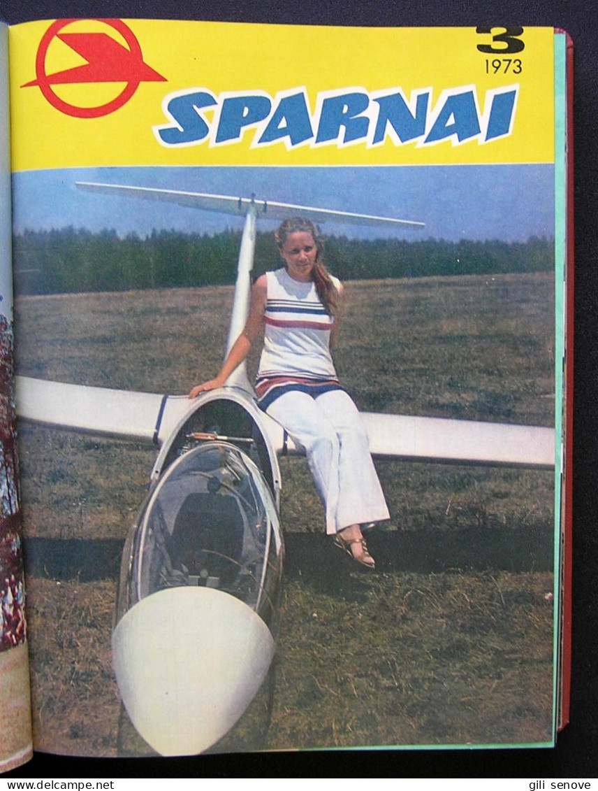 Lithuanian Magazine / Sparnai 1973-1976 Complete - Luchtvaart