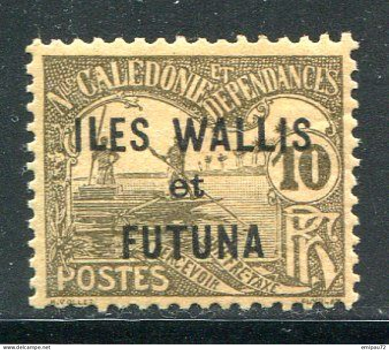 WALLIS ET FUTUNA- Taxe Y&T N°2- Neuf Avec Charnière * - Timbres-taxe