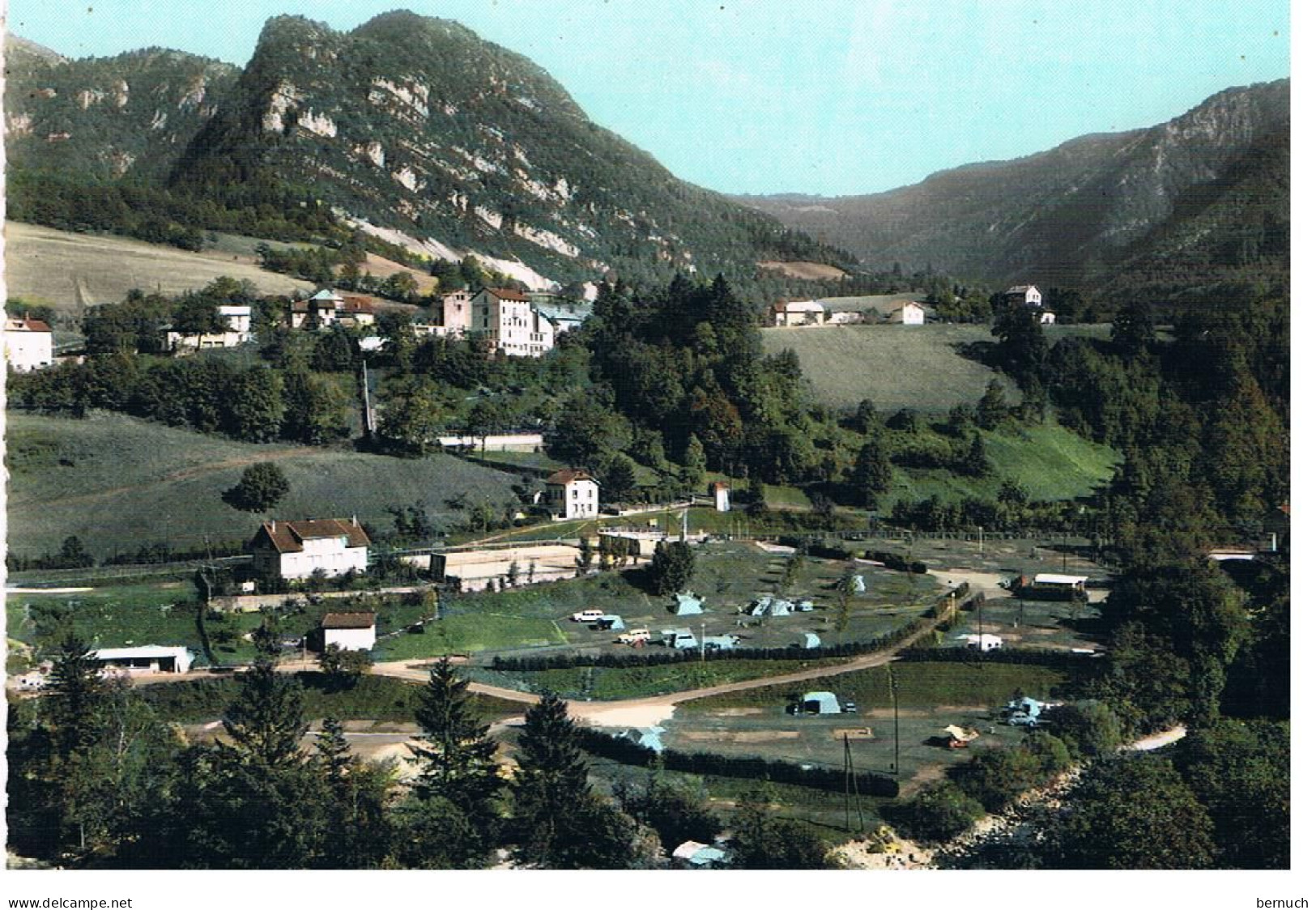 CPSM CAMPING DU MARTINET St Claude - Autres & Non Classés