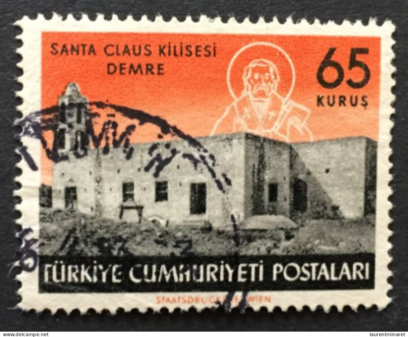 TURQUIE / 1955 / N°Y&T : 1285 - Oblitérés