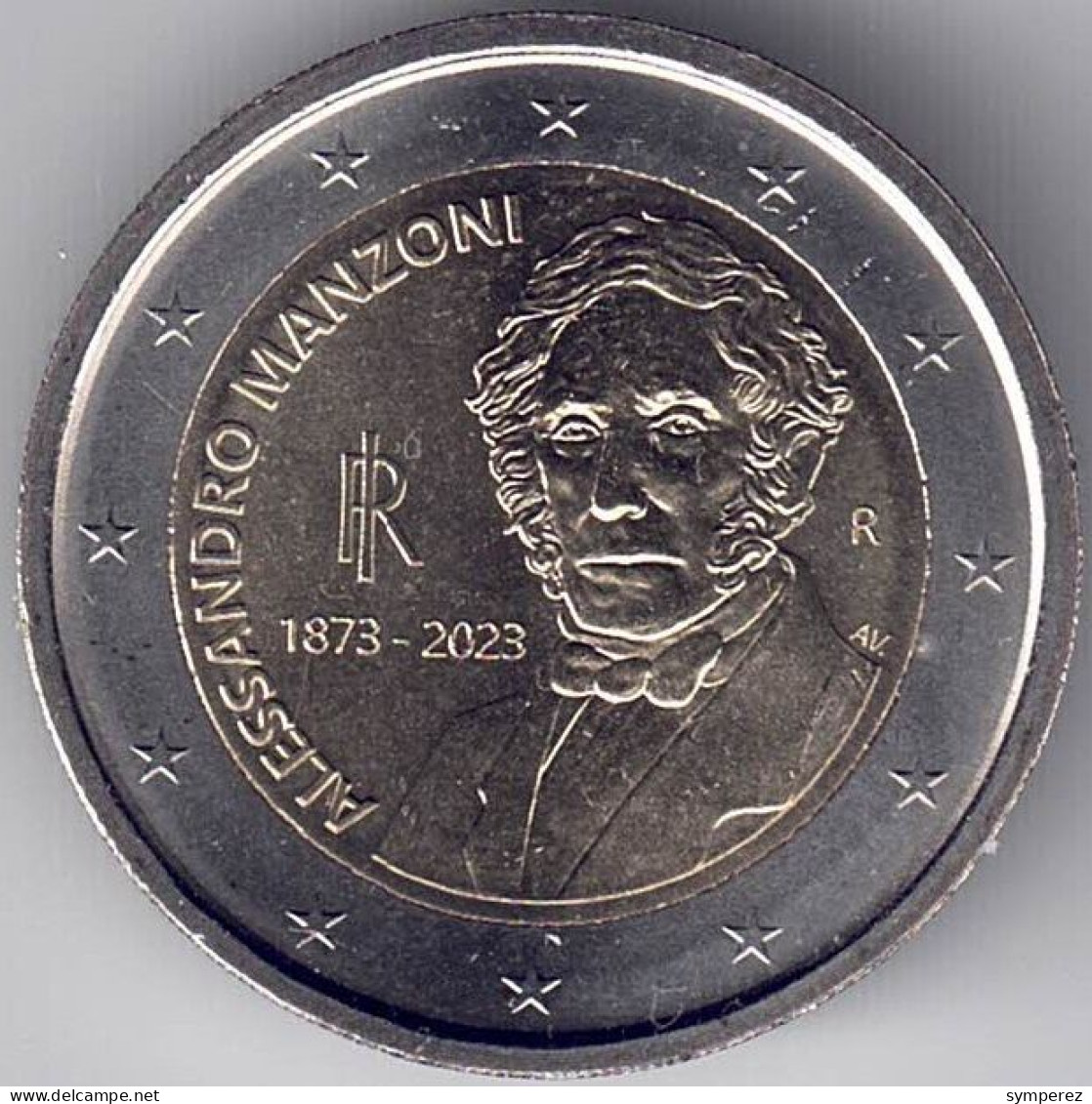 2 EUROS ITALIA 2023-MANZONI- - Collections