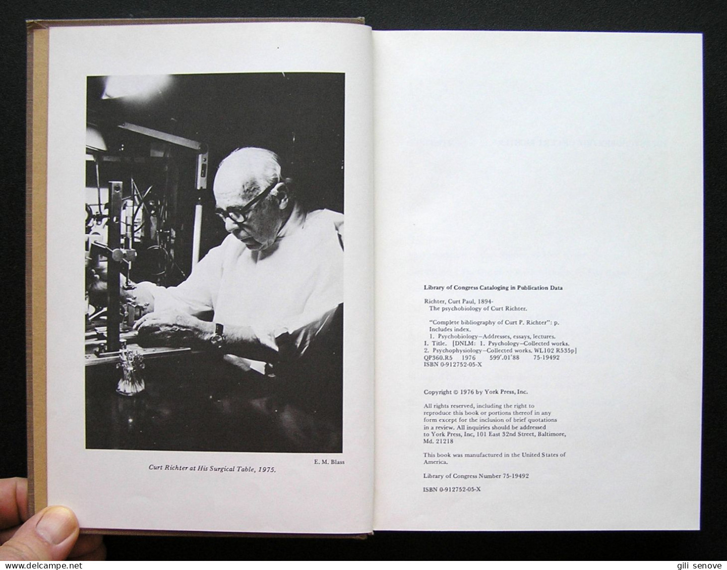 The Psychobiology Of Curt Richter, 1976 - Psicología
