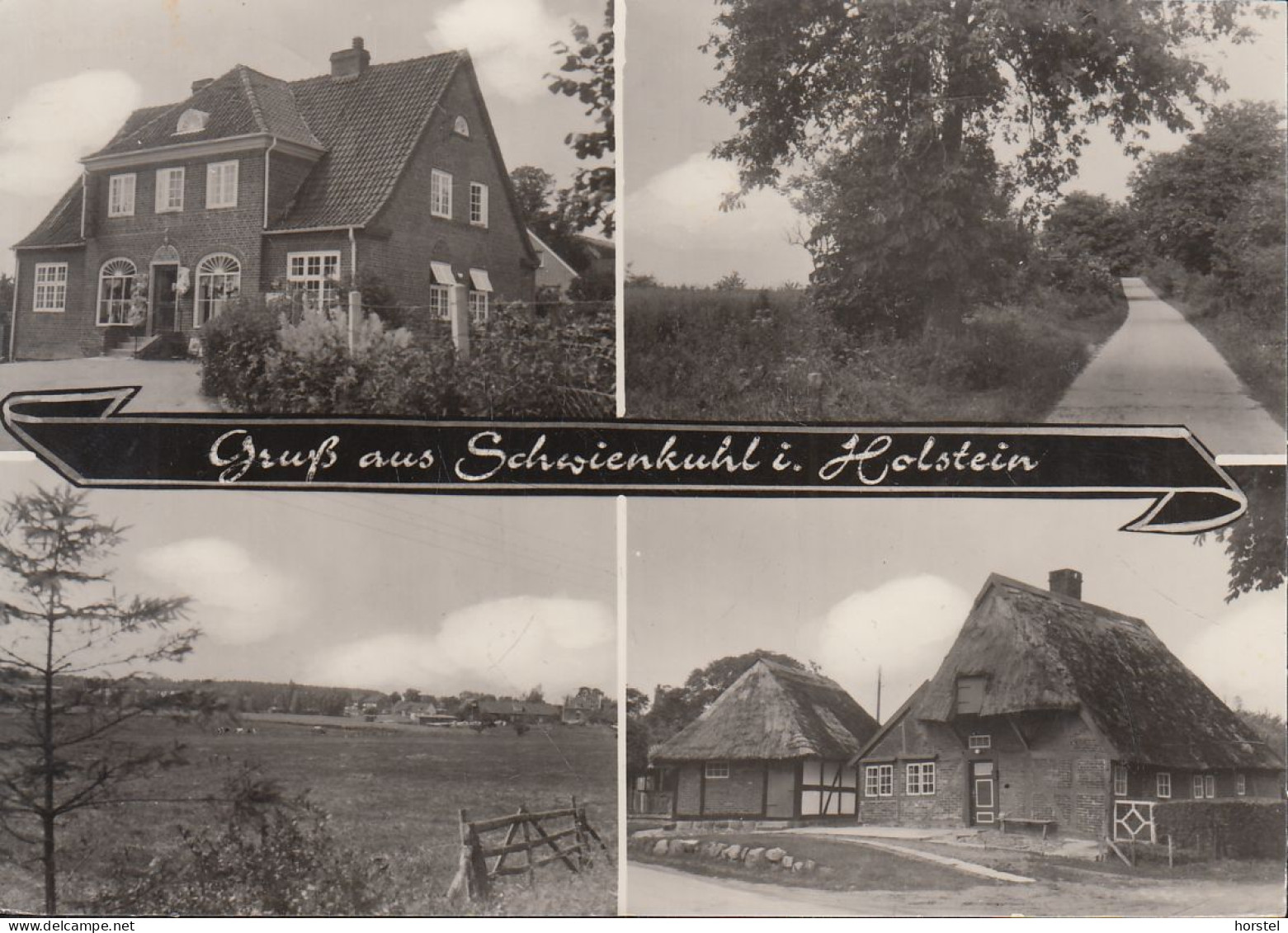 D-23738 Kabelhorst - Schwienkuhl - Alte Ansichten - Bauernhof - Stamp 1974 - Heiligenhafen