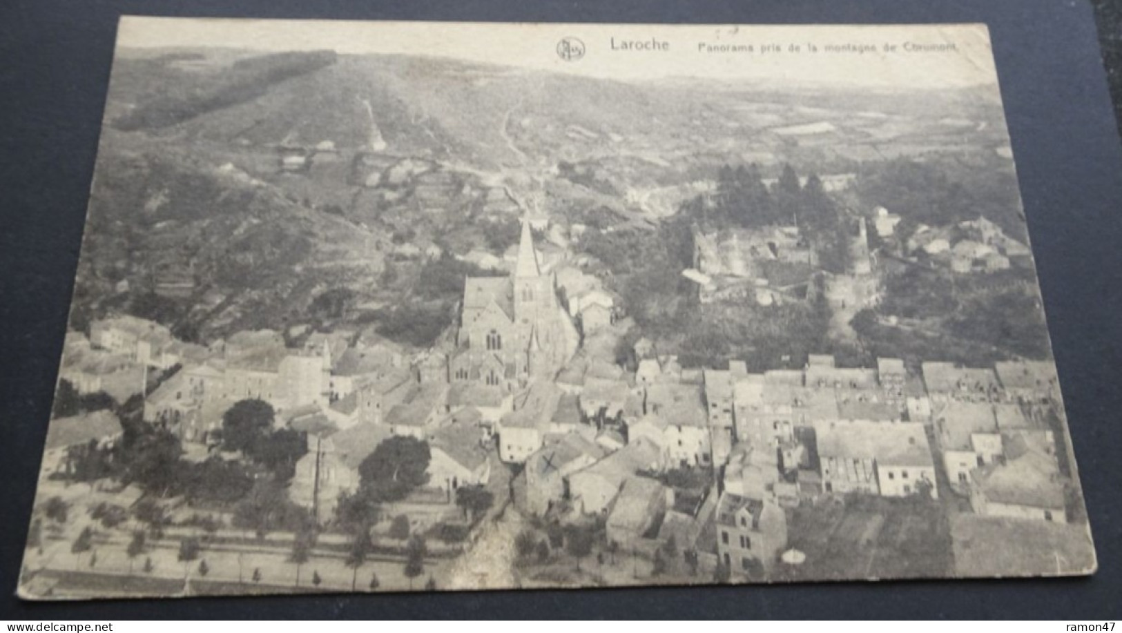 Laroche - Panorama Pris De La Montagne De Corumont - Thill, Bruxelles - La-Roche-en-Ardenne