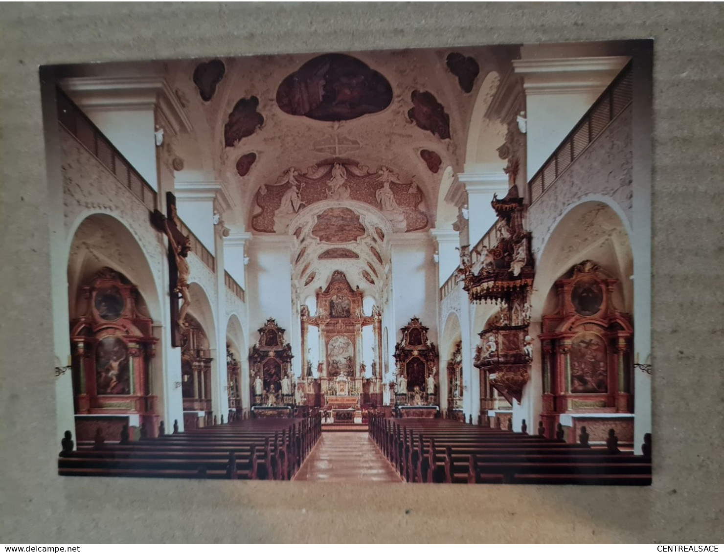 CARTE MUNSTERTAL PFARRKIRCHE ST TRUDPERT - Muenstertal