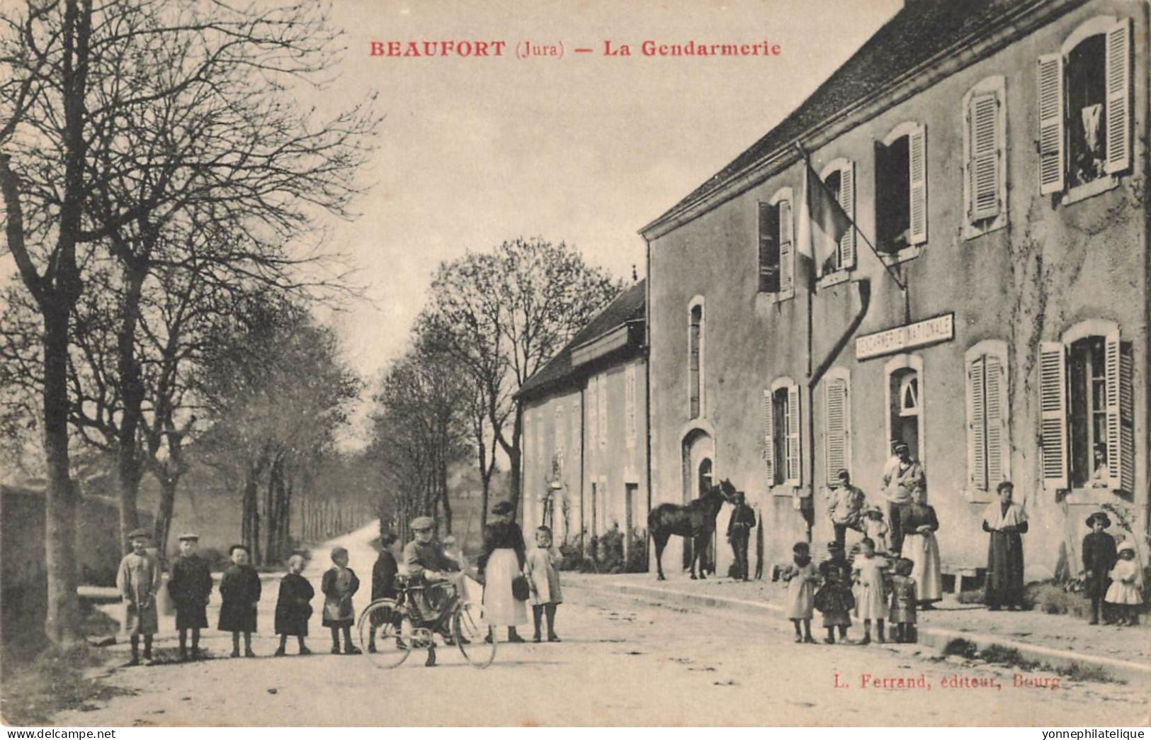 39 - JURA - BEAUFORT  - La Gendarmerie - Animation - Superbe - 10110 - Beaufort