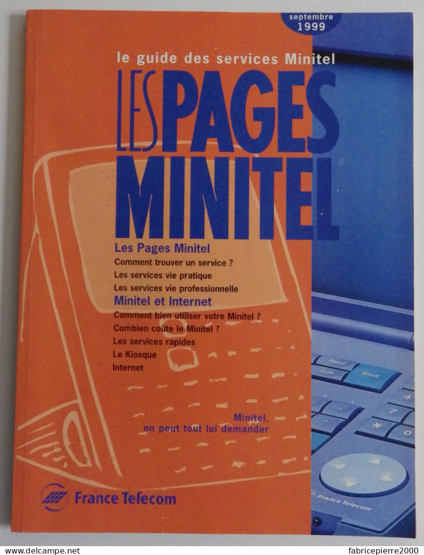 MINITEL 1 Bistandard - Lot Appareil Et Ses Notices Mode D'emploi 1986 + Les Pages Minitel 1999 TBE Radiotechnique - Telefonía