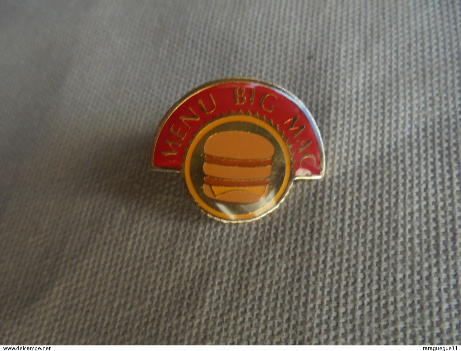 Vintage - Pins - Mc Donald's Menu Big Mac - Années 90 - McDonald's