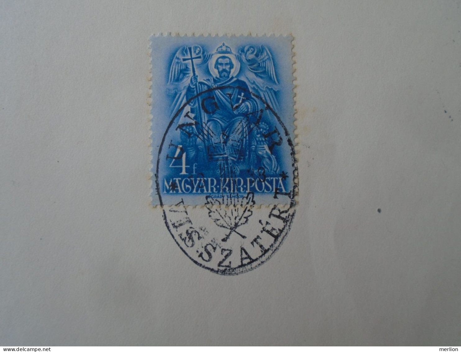 ZA451.13  Hungary  -Ungvár Visszatért -Commemorative Postmark 1938 - Marcophilie