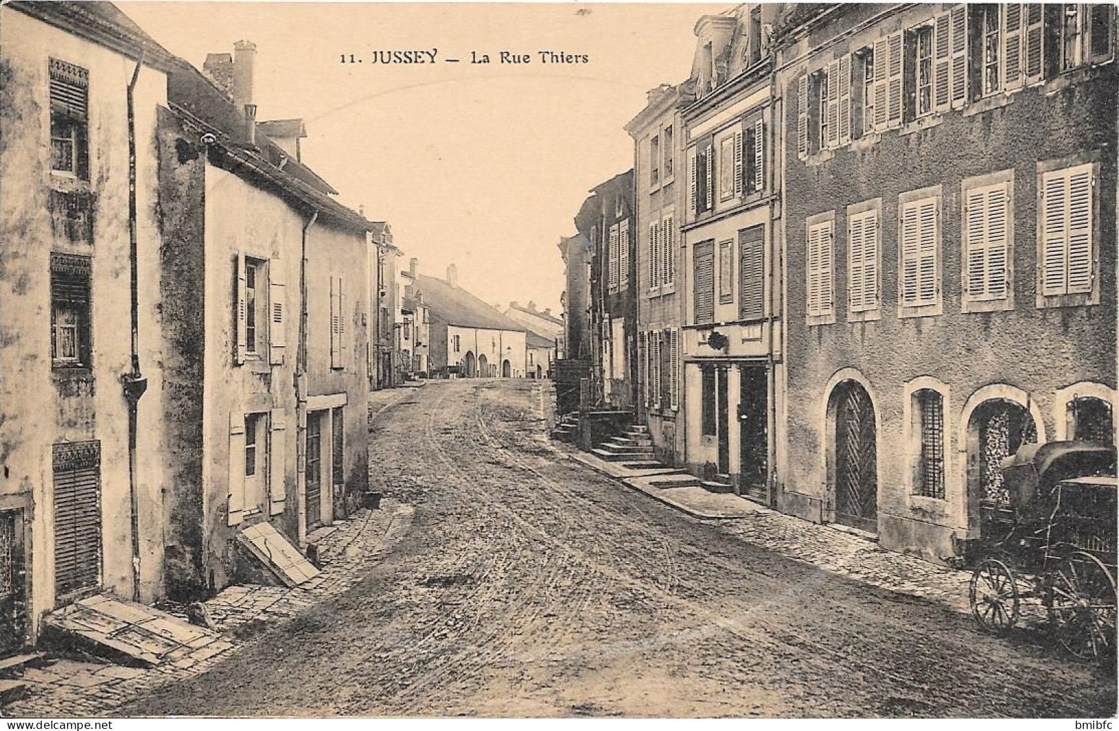 JUSSEY - La Rue Thiers - Jussey