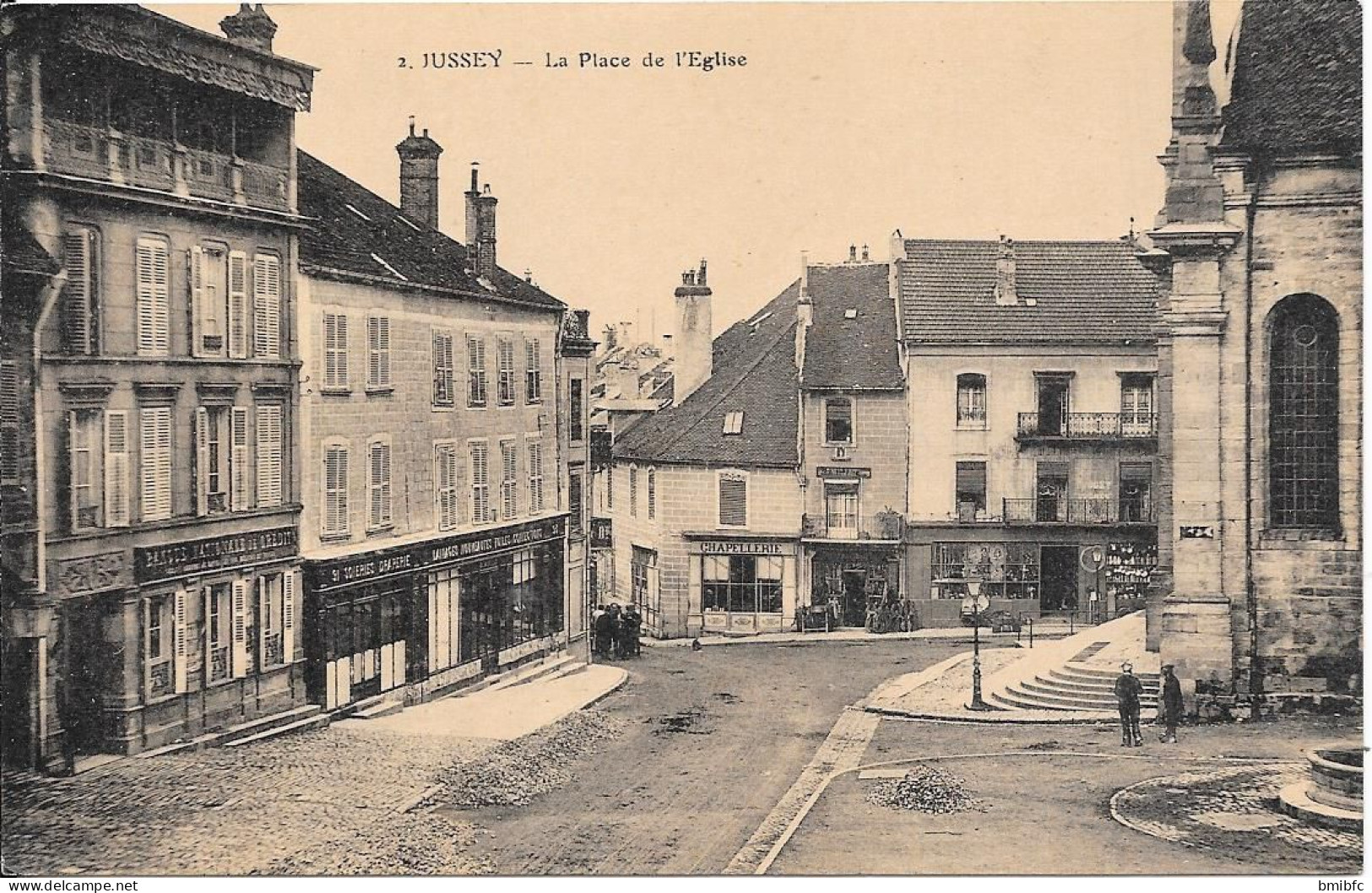 JUSSEY - La Place De L'Eglise - Jussey