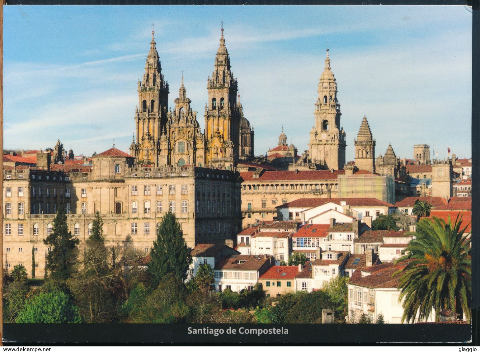 °°° GF718 - SPAIN - SANTIAGO DE COMPOSTELA - 2016 With Stamps °°° - Santiago De Compostela