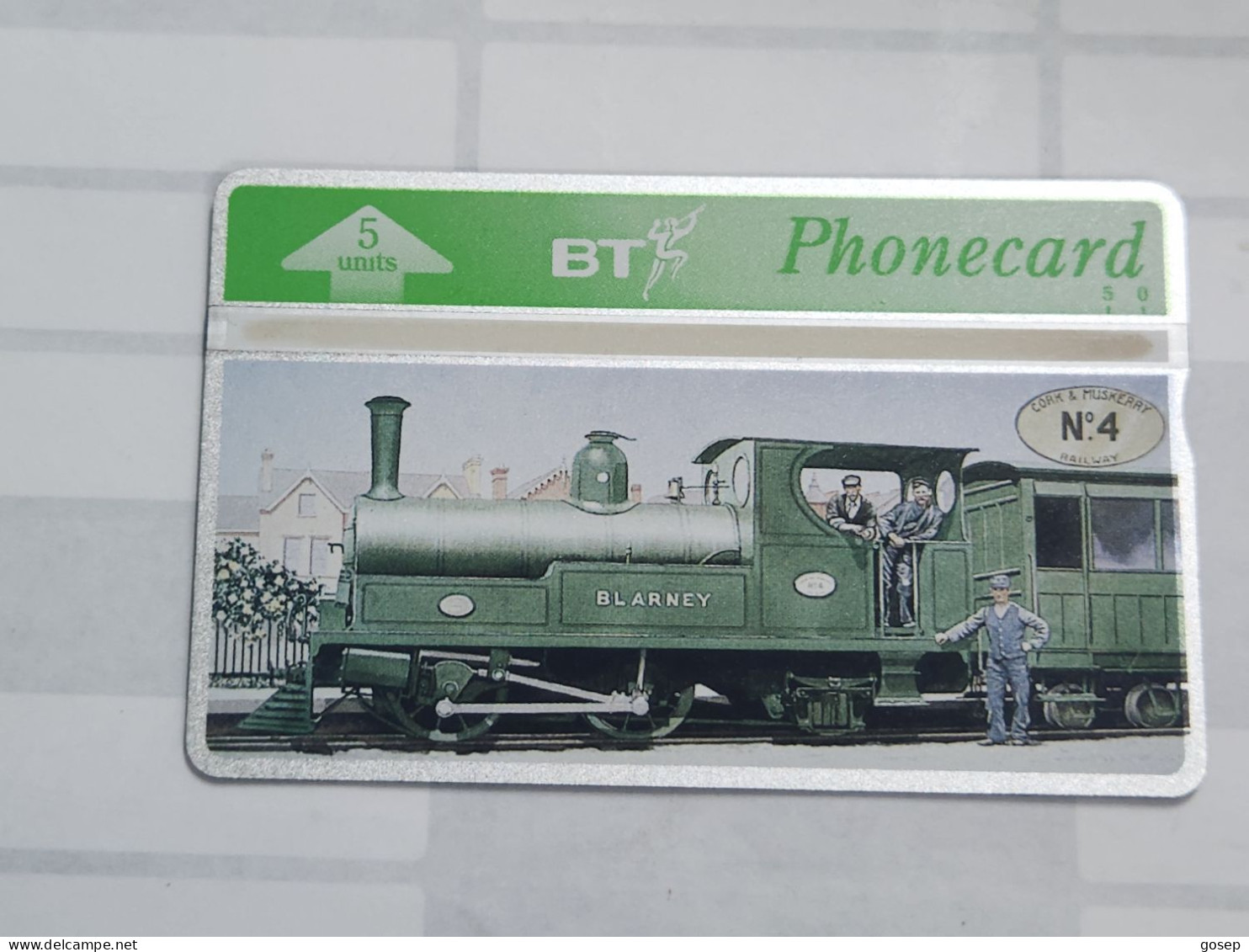 United Kingdom-(BTO-083)-Cork & Muskerry-(100)(5units)(428L15135)-price Cataloge MINT-15.00£-1card Prepiad - BT Übersee