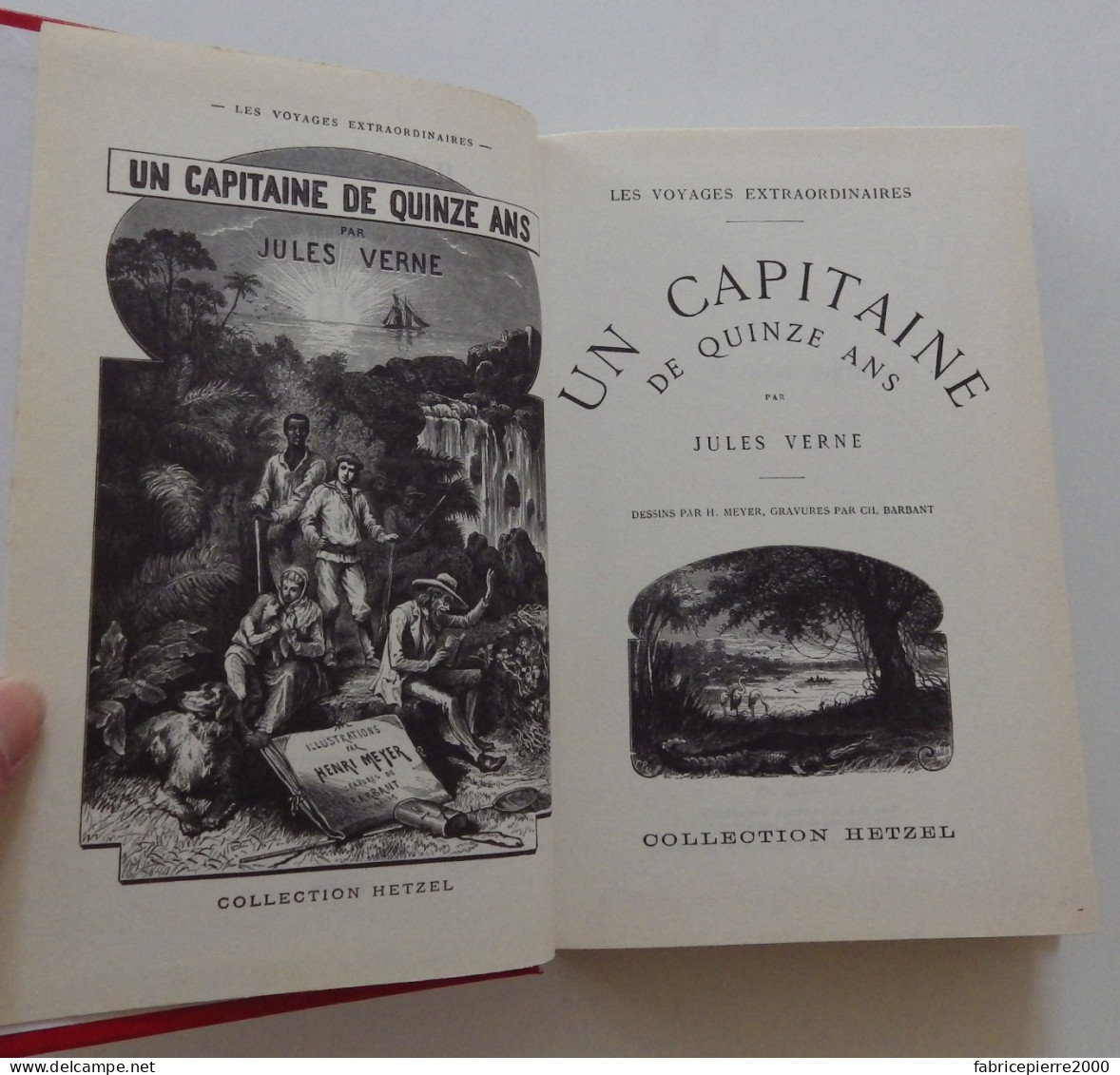 Jules VERNE - Un Capitaine De Quinze Ans Hachette 1981 - Hachette