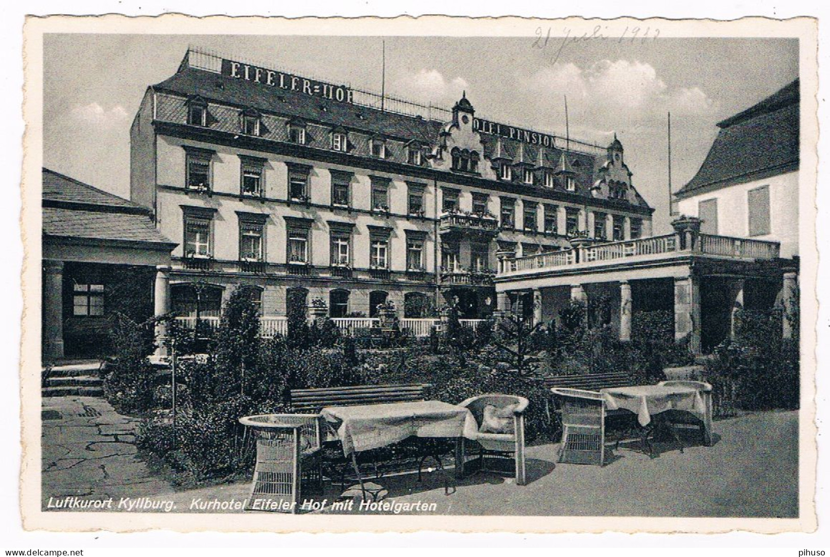 D-15206  KYLLBURG : Kurhotel Eifeler Hof Mit Htelgarten - Bitburg