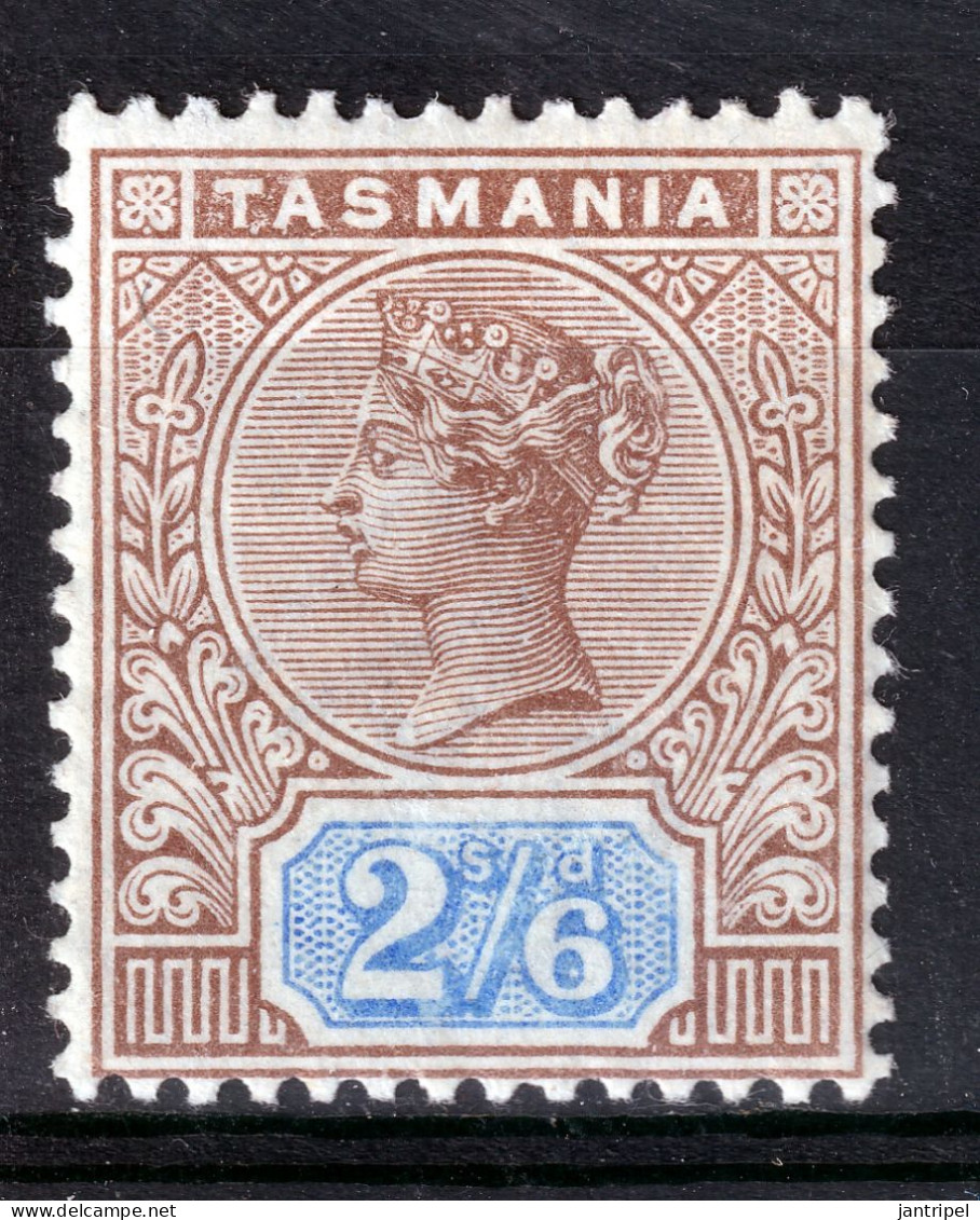 TASMANIE 1892 QV. 2s6d  MNH - Mint Stamps