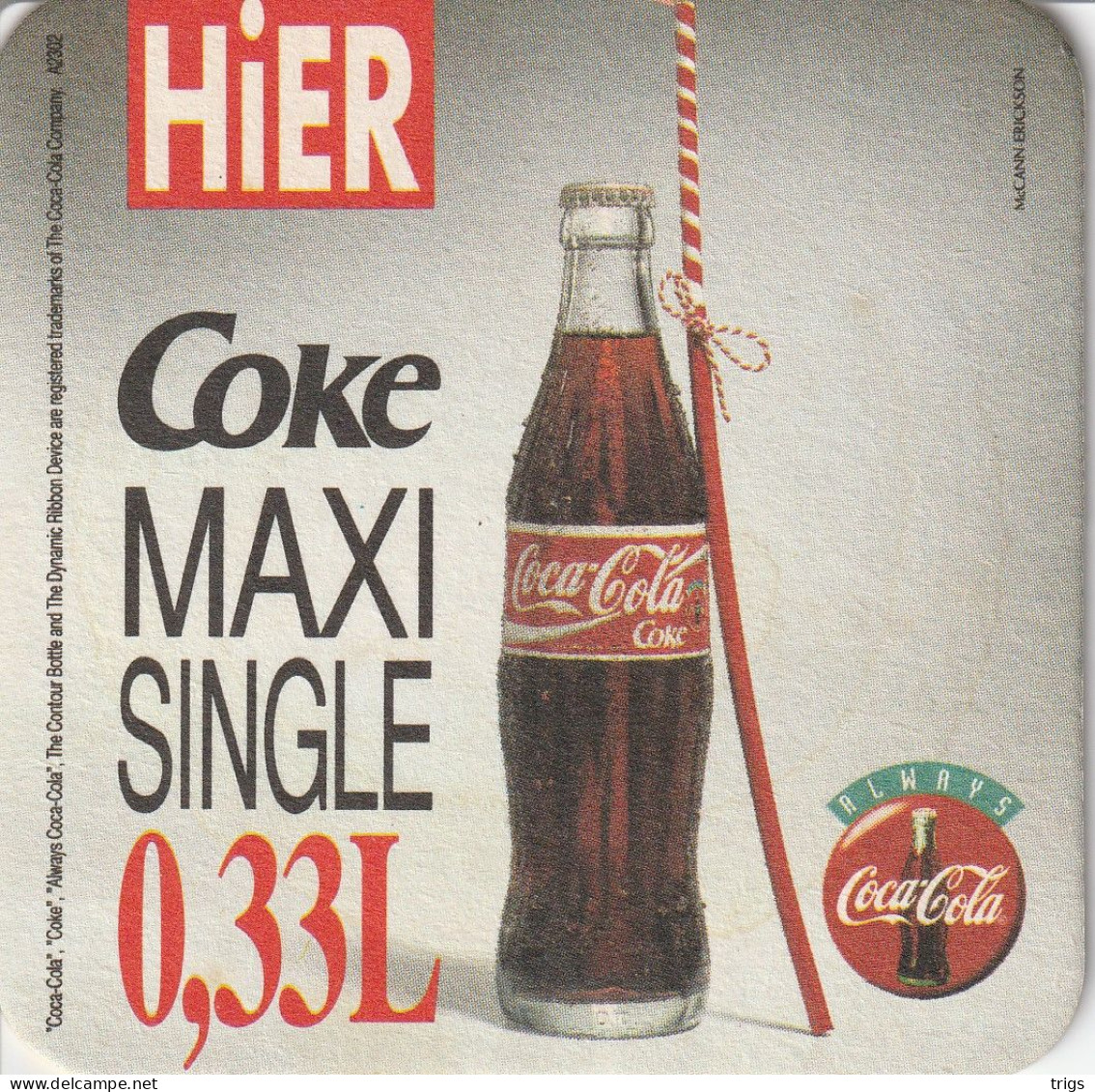 Coca Cola - Sous-verres