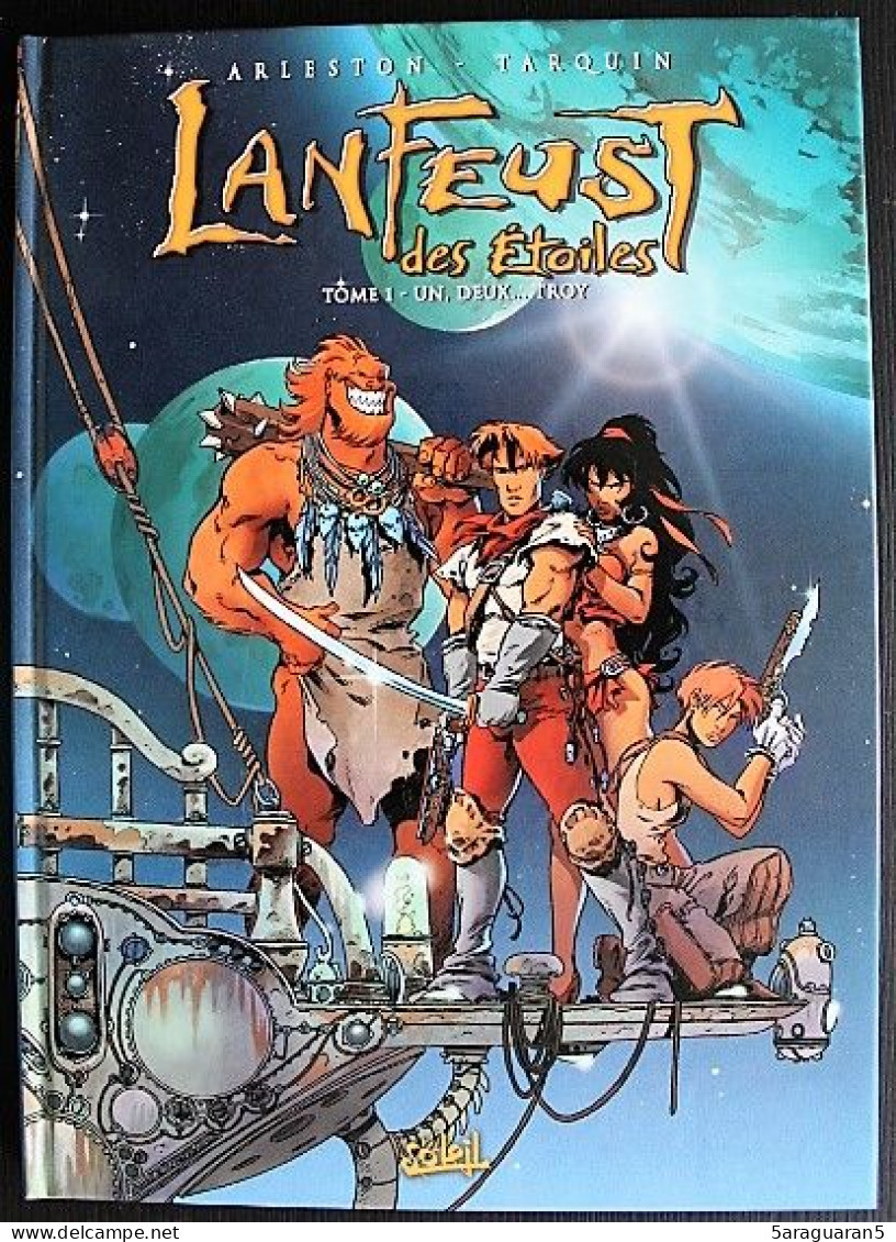 BD LANFEUST DES ETOILES - 1 - Un, Deux... Troy - Rééd. 2004 - Lanfeust De Troy