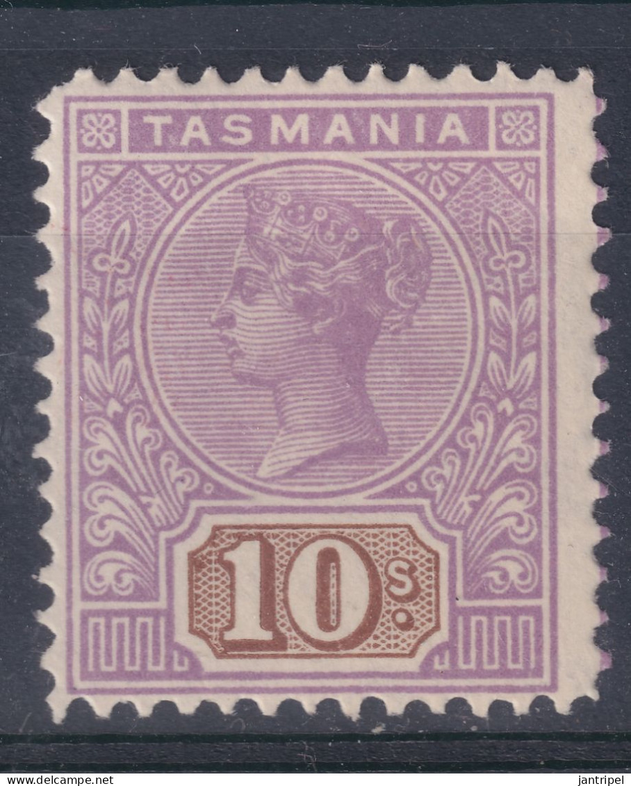 TASMANIE 1906 QV.  10s ALMOST   MNH   INVERTED WMK - Nuevos