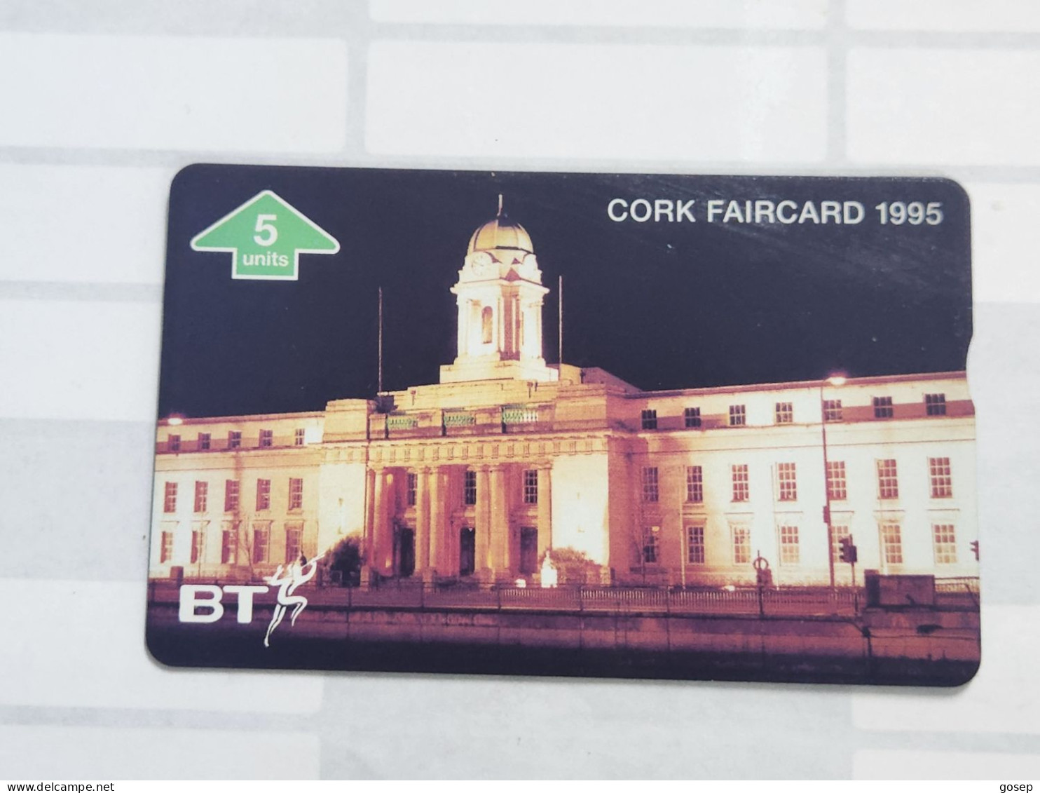 United Kingdom-(BTO-094)-Cork Fair-New City Hall(111)(5units)(505D48477)price Cataloge MINT-13.00£-1card Prepiad - BT Emissions Etrangères