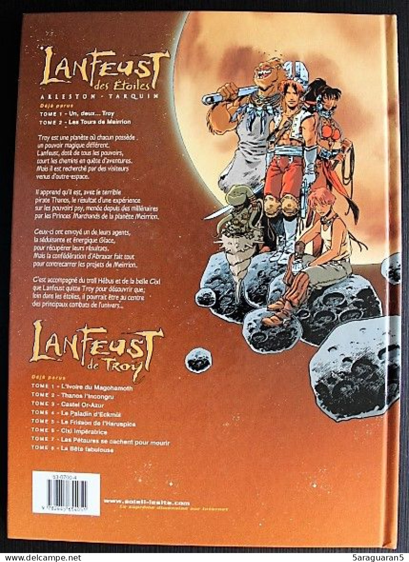 BD LANFEUST DES ETOILES - 2 - Les Tours De Meirrion - EO 2003 - Lanfeust De Troy