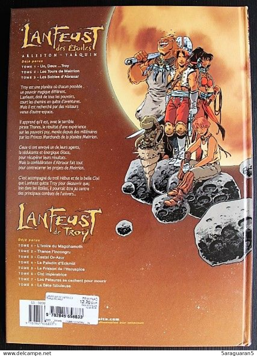 BD LANFEUST DES ETOILES - 3 - Les Sables D'Abraxar - EO 2004 - Lanfeust De Troy