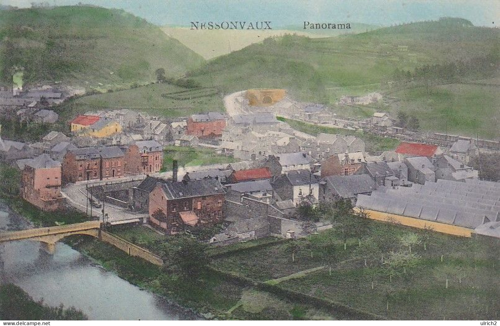 AK Nessonvaux - Panorama - 1916 (64469) - Trooz