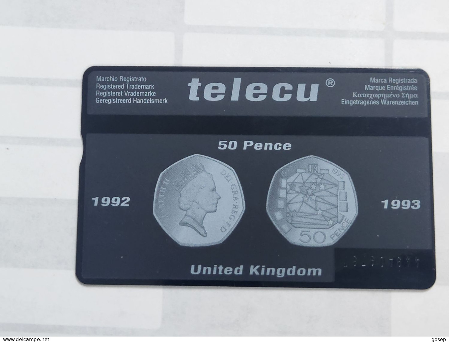 United Kingdom-(BTO-110)-Telecu-(127)(20units)(449A09737)price Cataloge MINT-25.00£-1card Prepiad - BT Buitenlandse Uitgaven