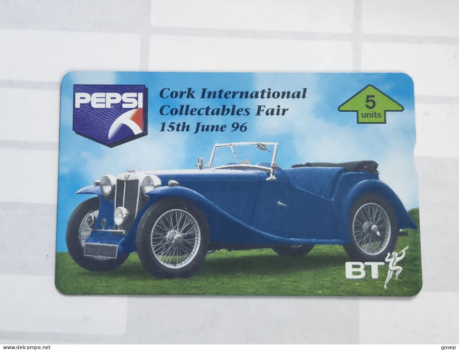 United Kingdom-(BTO-129)-Cork Collectables Fair-pepsi (130)(5units)(605E28951)price Cataloge MINT-18.00£-1card Prepiad - BT Buitenlandse Uitgaven