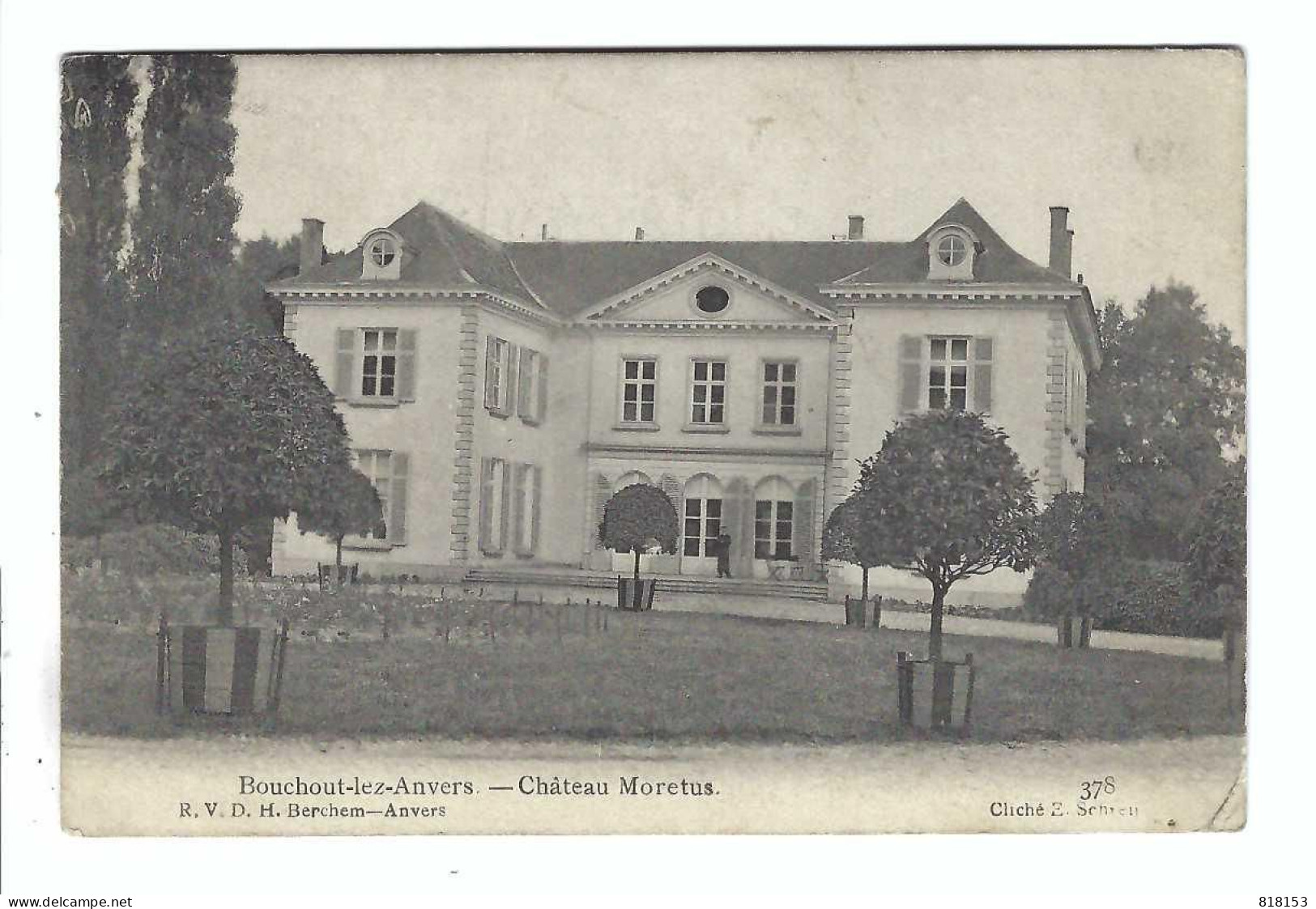 Boechout  Bouchout-lez-Anvers  -  Château Moretus  1907 - Böchout