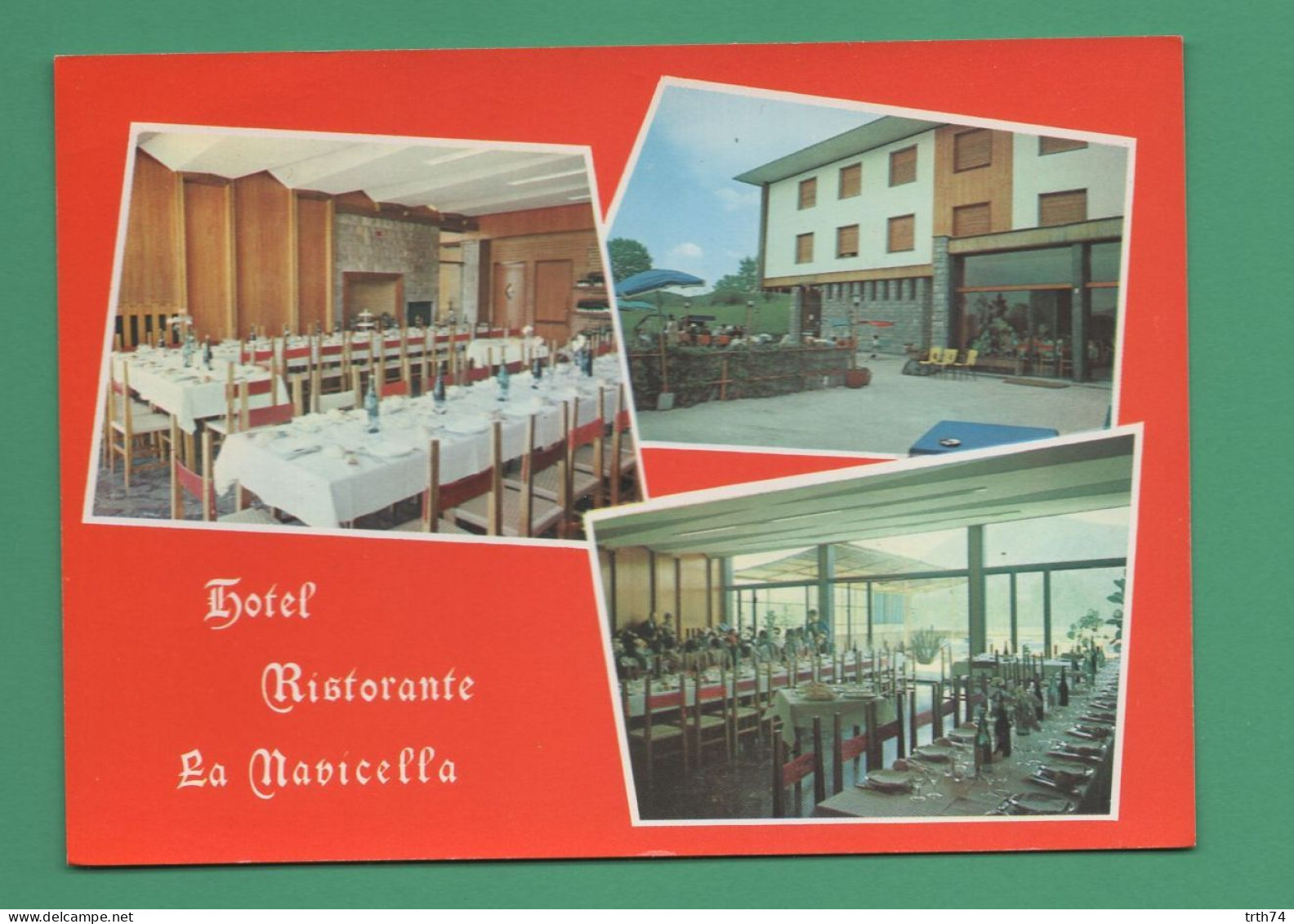 Italie Rivoli Torinese Hôtel Restaurant La Navicella Taverne Whisky A Gogo 22 Septembre 1968 - Rivoli