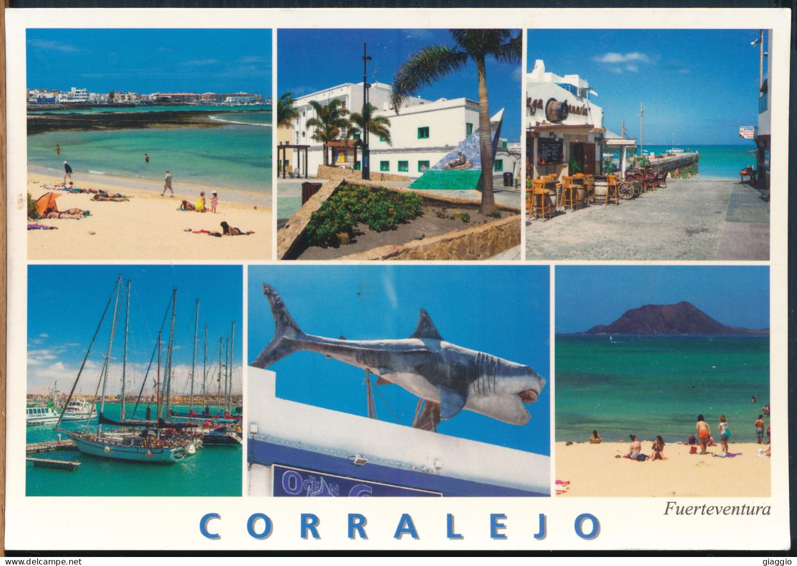 °°° GF748 - SPAIN - FUERTEVENTURA - CORRALEJO - 2015 With Stamps °°° - Fuerteventura