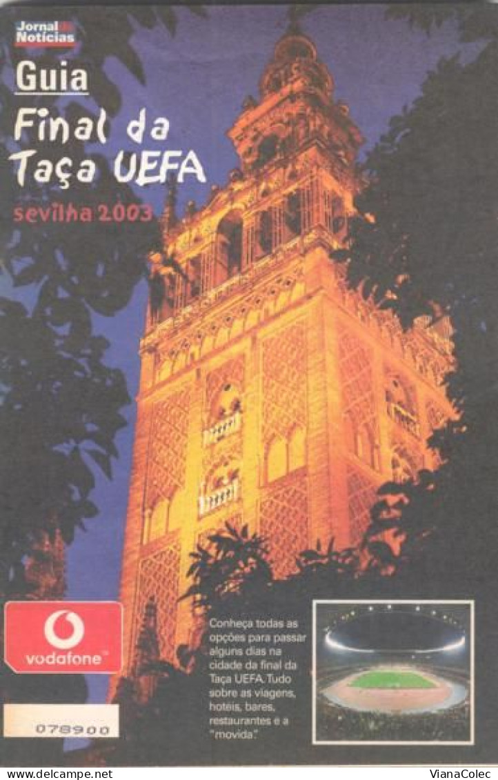 Guia - Final Taça UEFA Cup / FCP FC Porto Oporto / Celtic FC Glasgow / Sevilha 2003 - Sport