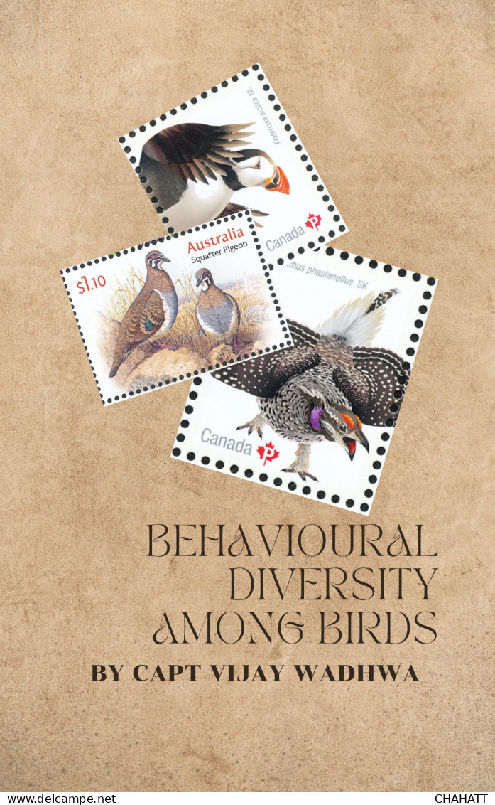 BIRDS - BEHAVIORAL DIVERSITY AMONG BIRDS- EBOOK-PDF- DOWNLOADABLE-GREAT BOOK FOR COLLECTORS - Vita Selvaggia