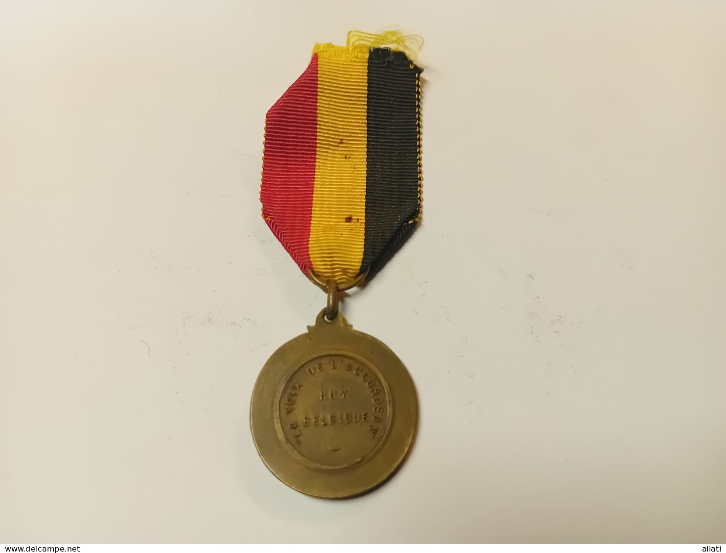 Une Médaille Du Roi Baudouin Accordion De Huy - Monarchia / Nobiltà