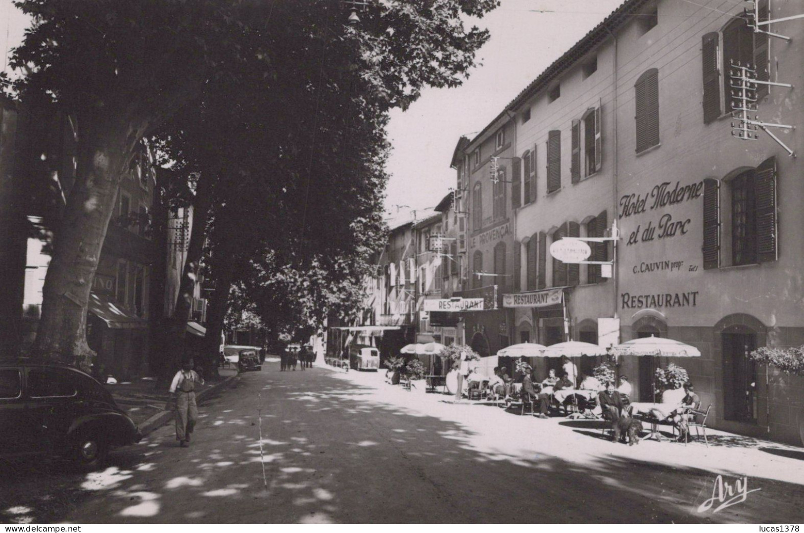 83 / LORGUES / BOULEVARD GEORGES CLEMENCEAU / HOTEL MODERNE ET DU PARC - Lorgues