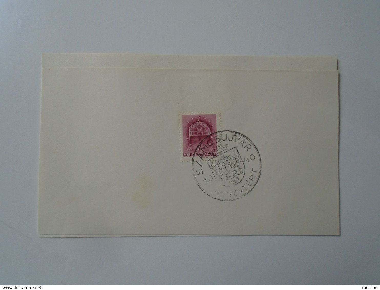 ZA451.50  Hungary -Szamosújvár  Visszatért -Commemorative Postmark 1940 - Marcophilie