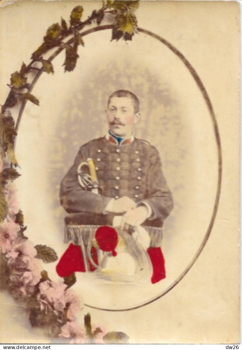 Portrait D'un Militaire Avec Son Sabre - Marius Gérard - Carte Photo écrite Par Marcelle - Personnages